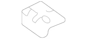 5257B086 MITSUBISHI Outer Panel Reinforced Plate