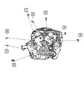 04606093AD MOPAR Detonation Sensor