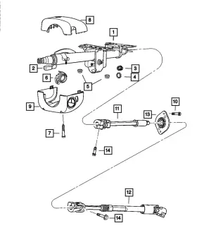 04671104 MOPAR Ignition Switch Lamp