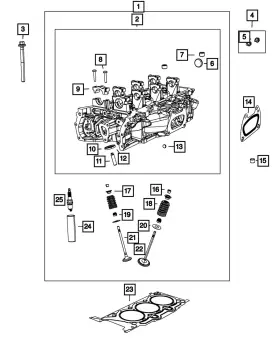 05184436AD MOPAR Spark Plug Tube