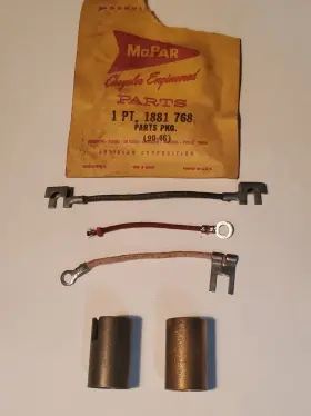 1881768 MOPAR Distributor Leads Bushings Dual Points Plymouth
