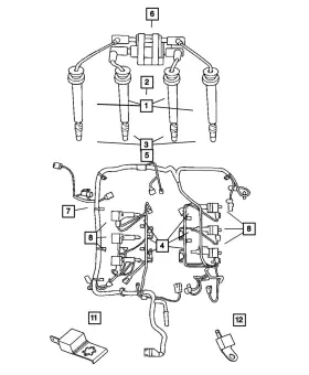 4606866AA MOPAR Ignition Capacitor