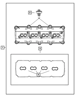 53021569AD MOPAR Spark Plug Gasket