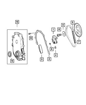 J4006708 MOPAR Pan Head Screw Dakota