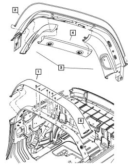 XM68DK5AB MOPAR Sport Bar Welt