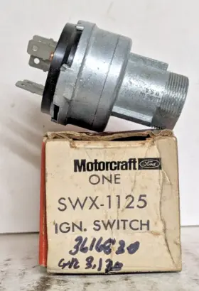 SWX1125 MOTORCRAFT Nos Ambasador Ignition Switch Amc Rebel