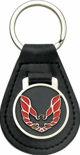 RFZ43C-A PONTIAC Keychain Ring Wings Up Trans Am Bird