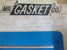1268 MR. GASKET Distributor Ring Ford #2