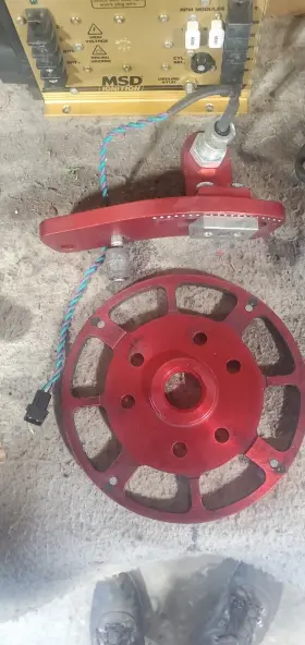 085132086009 MSD Magnet Crank Trigger Dampener Flying