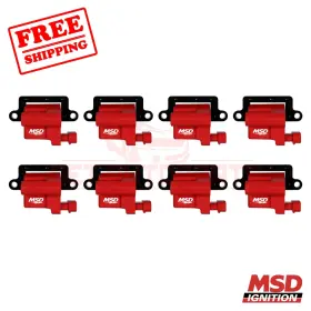 657896137473 MSD Ignition Coil 2500 Gmc Sierra Classic