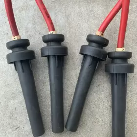 L2407653 MSD Ignition Coil Spark Plug Wires Mitsubishi Talon #2