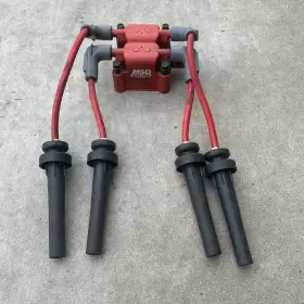 L2407653 MSD Ignition Coil Spark Plug Wires Mitsubishi Talon