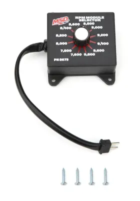 8673 MSD PERFORMANCE Rpm Module Selector