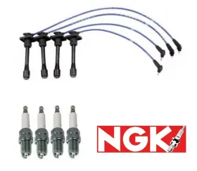 BCDP71664198861 NGK Platinum Spark Plug Wire Set Power Toyota