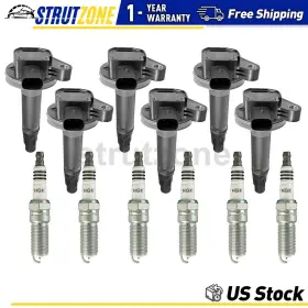 STSU241218008682 NGK Ignition Coil Spark Plug Ford Edge