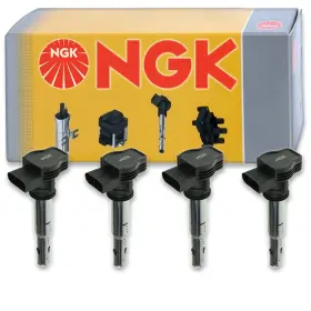 SX-0208 NGK Ignition Coils Spark Plug Wire Boot Lh Q5 Audi