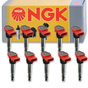 SX-0229 NGK Ignition Coil Spark Plug Tune Up Gn S6 Audi