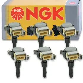 SX-0336 NGK Ignition Coil Spark Plug Tune Up Aj Kit 323CI Bmw