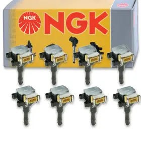SX-0470 NGK Ignition Coil Spark Plug Tune Up Kit Bmw