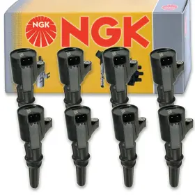 SX-1711 NGK Ignition Coil Spark Plug E-250 Ford