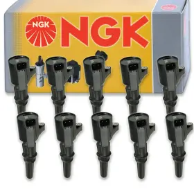 SX-1720 NGK Ignition Coil Spark Cw E-350 Ford