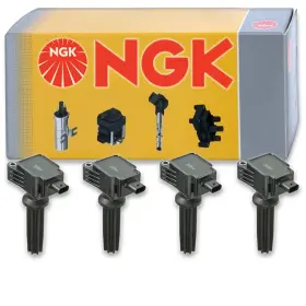 SX-1730 NGK Ignition Coils Spark Plug Wire Boot Zt Ford Edge