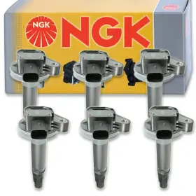 SX-1731 NGK Ignition Coils Spark Plug Wire Qj Ford Edge