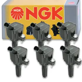SX-2037 NGK Ignition Coil Spark Plug Tune Up Gmc Envoy
