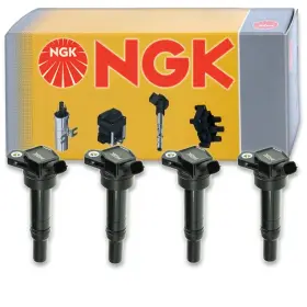SX-3001 NGK Ignition Coil Koup Spark Plug Ir C164 Kia Forte
