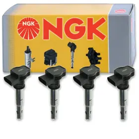 SX0244 NGK Ignition Coil Spark Plug Tune Up Uc Audi
