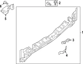 79139-6TA0A NISSAN Reinforced Bracket Pathfinder