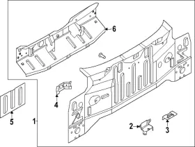 79140-6GP0A NISSAN Panel Reinforced