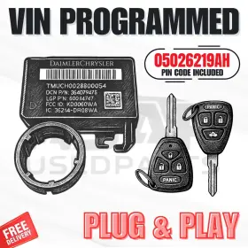 05026219AH DODGE Programmed Plug Play Immobilizer 1500 Ram