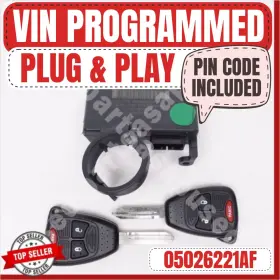 05026221AF DODGE Programmed Plug Play Immobilizer 1500 Ram