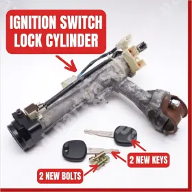 45020-20-11 TOYOTA Ignition Switch Lock Cylinder Keys Celica