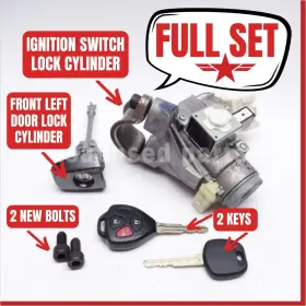 45020-22-16 SCION Ignition Switch Left Door Lock Cylinder Xd
