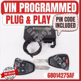 68014275AF CHRYSLER Programmed Plug Play Immobilizer Dodge