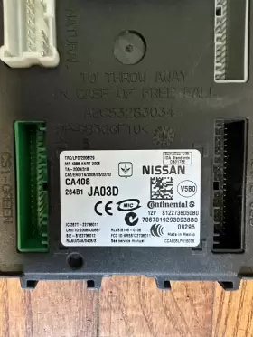 284B1-JA03D NISSAN Bcu Bcm Body Module Maxima #2