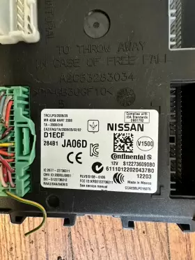284B1-JA06D NISSAN Bcu Bcm Body Module Maxima #3