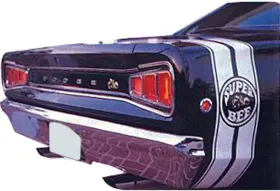 MS384RD PHOENIX GRAPHIX Cornet Bee Stripe Set Dodge