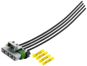 1266-4WACC PMP Blower Motor Resistor Connector Harness Hvac