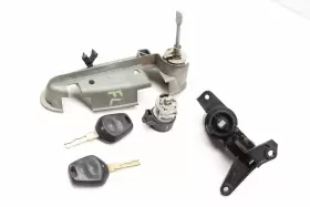 99653800104 PORSCHE Ignition Lock Switch Cylinder Set Key #2