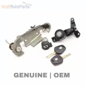 99653800104 PORSCHE Ignition Lock Switch Cylinder Set Key