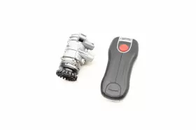 9Y1898374N PORSCHE Lock Switch Cylinder Set Key Cayenne #2