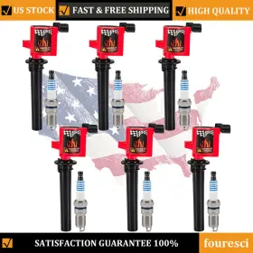 DG500 PRECISION AUTO LABS Ignition Coil Spark Plug Ford