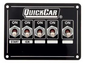 50-7711 QUICKCAR Ignition Panel Dual Ing