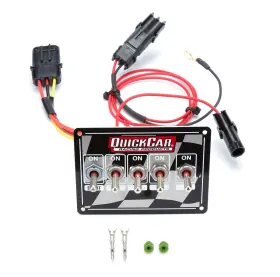 50-1731 QUICKCAR RACING PRODUCTS Ignition Panel Single Ing