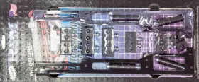 1101-90-K R-AND M SPECIALTIES Spark Plug Wire Loom Vertical