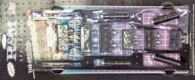 1102-90-K R-AND M SPECIALTIES Spark Plug Wire Loom Vertical