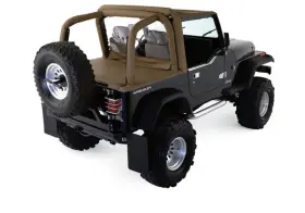 769015 RAMPAGE Roll Bar Pad Cover Kit Tj Jeep Wrangler
